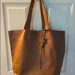 Frye tote leather bag